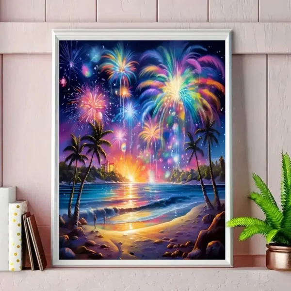 tableau peinture paysage