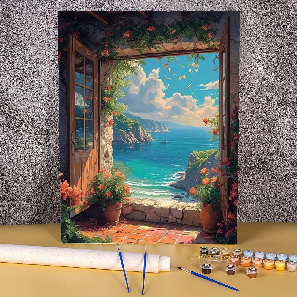 peinture tableau fleurs